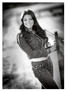 senior portrait Chelsea Carlovsky, Winnebago HS